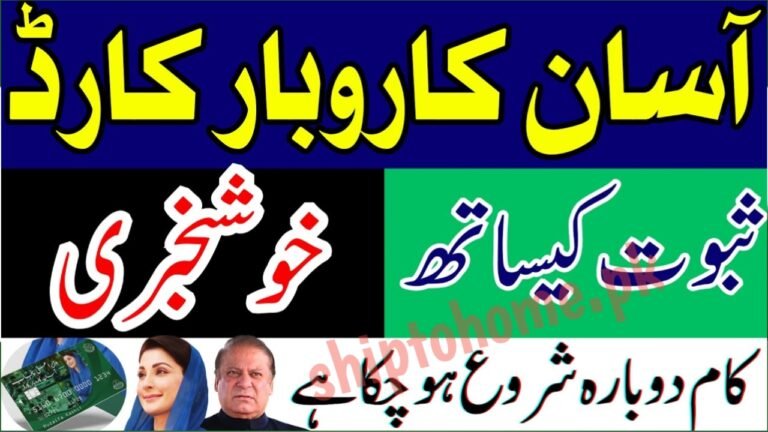 CM Punjab Asaan Karobar Card 2025: Online Apply & Interest-Free Loan Guide