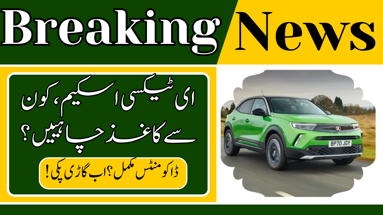 Documents Required for Punjab E-Taxi Scheme