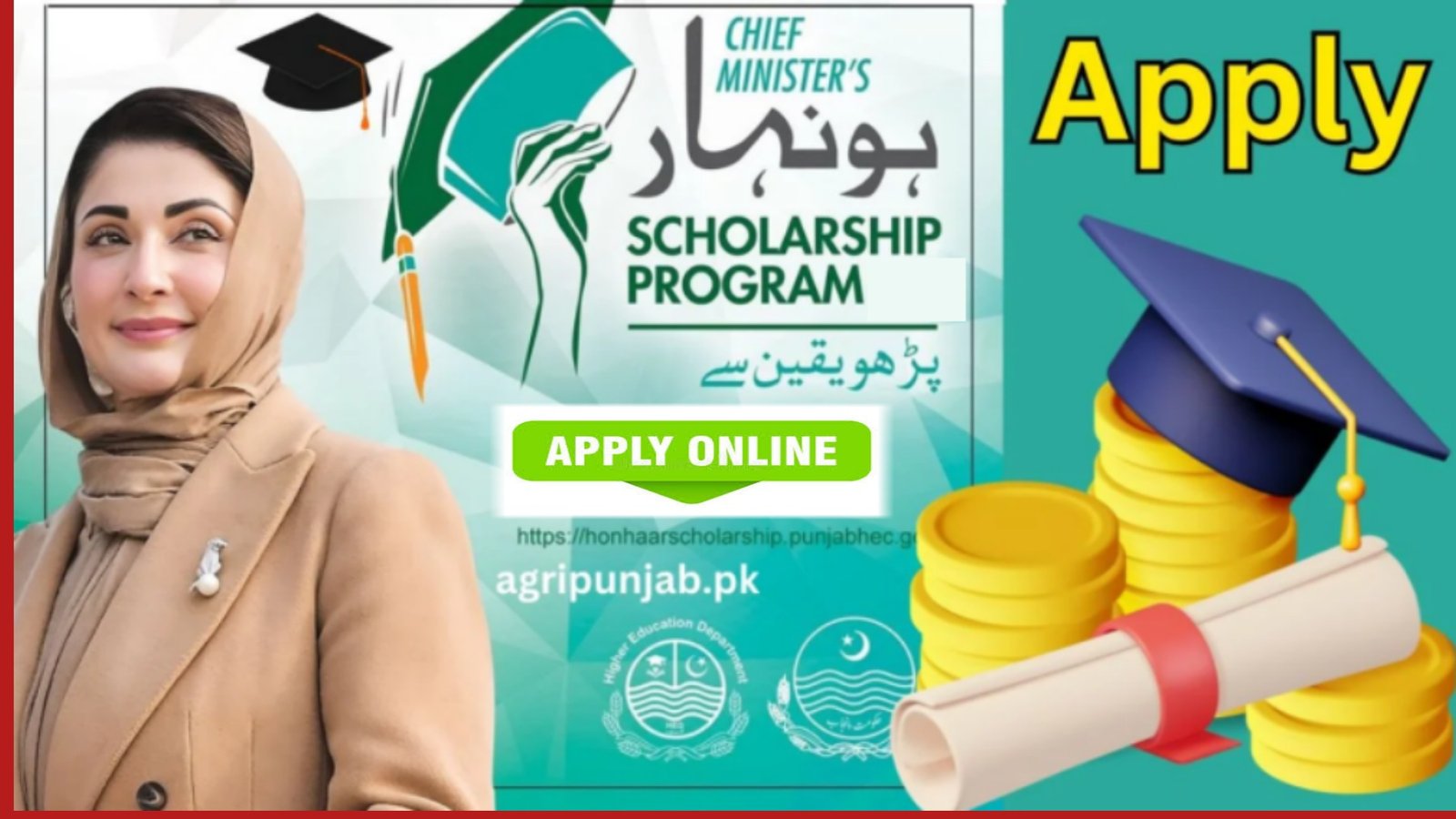 CM Punjab HONHAAR Scholarships Phase