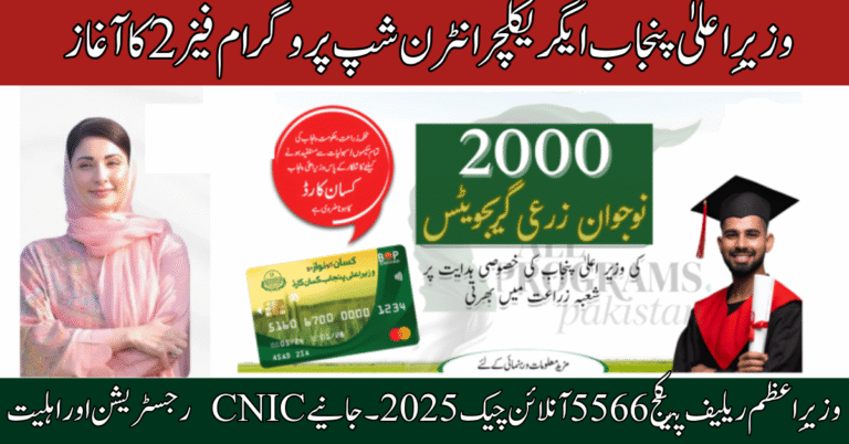 CM Punjab Agriculture Internship Program Phase 2