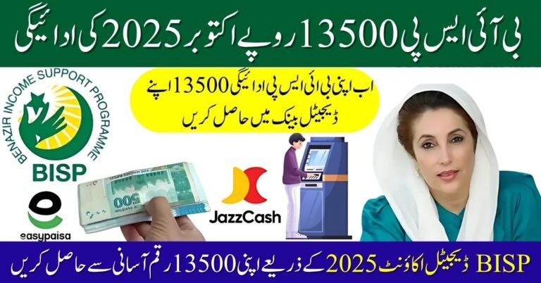 BISP 13500 Payment
