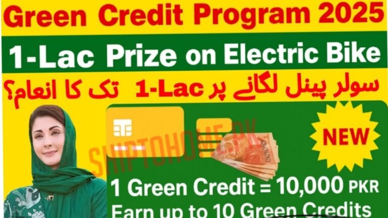 CM Punjab Green Credit Program 2025 – Get Rs.10,000 for Saving the Environment