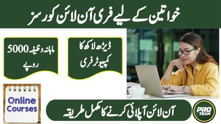 CM Punjab Free Online Courses