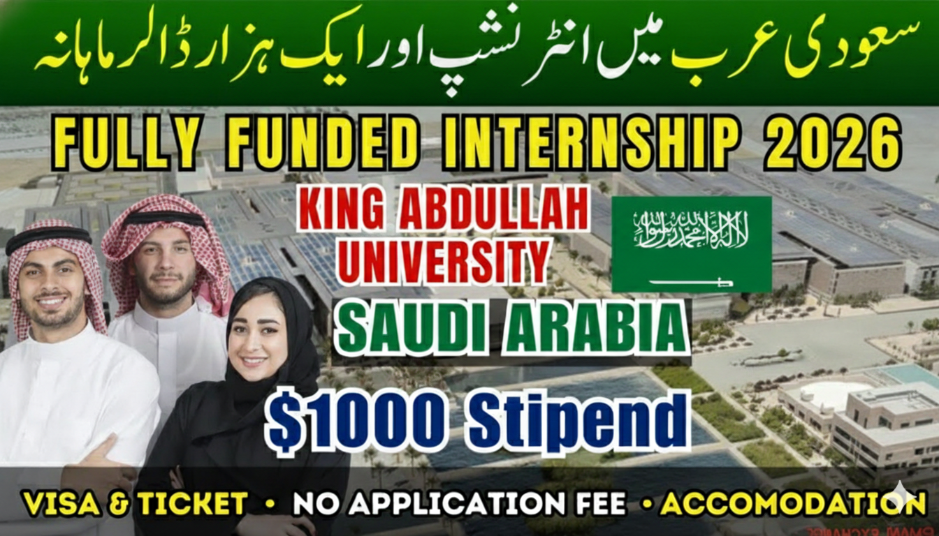 Saudi Arabia Announces Fully Funded Internship