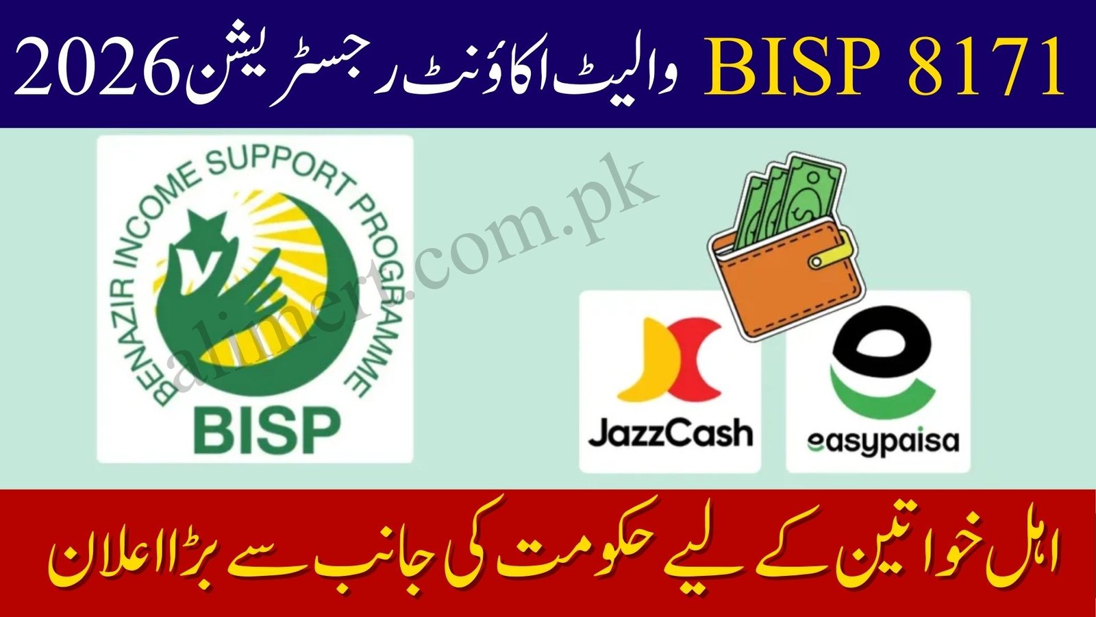 BISP 8171 Wallet Account Registration